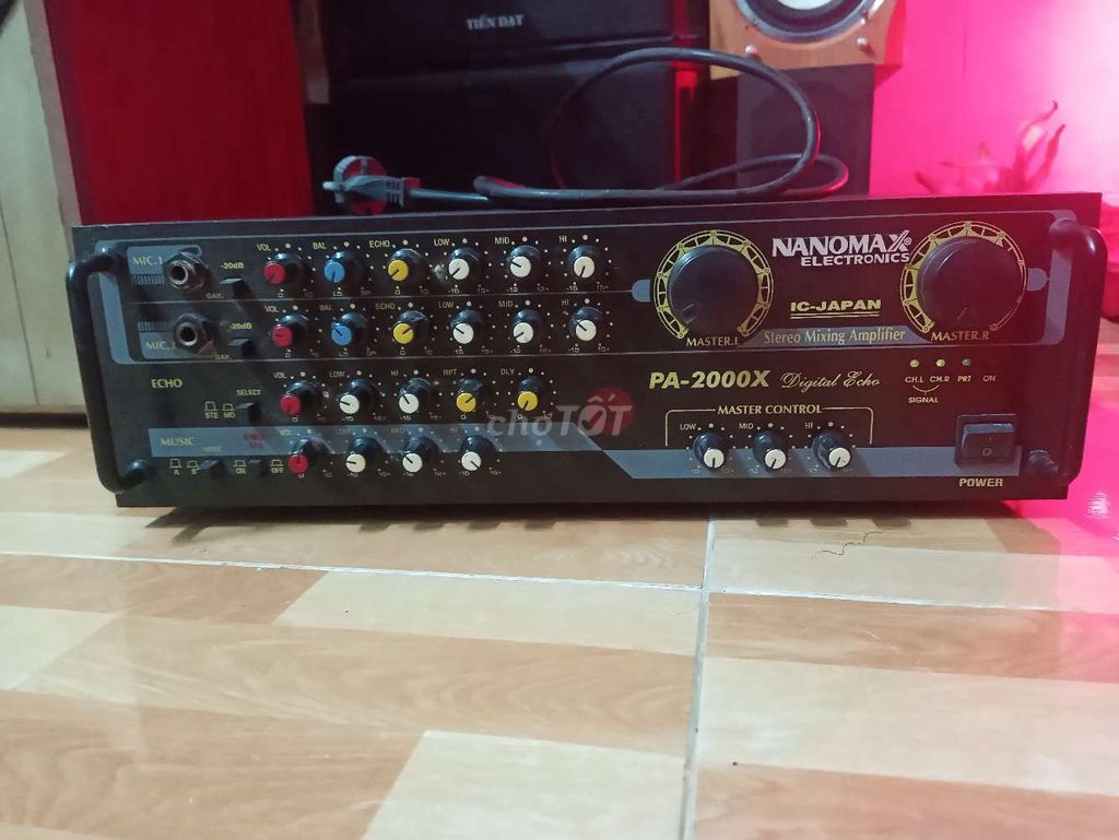 Amply Karaoke NANOMAX PA-2000X. Mua bán Tivi, Âm thanh tại Quận Gò Vấp Tp Hồ Chí Minh được đăng bởi tài lộc hình 1