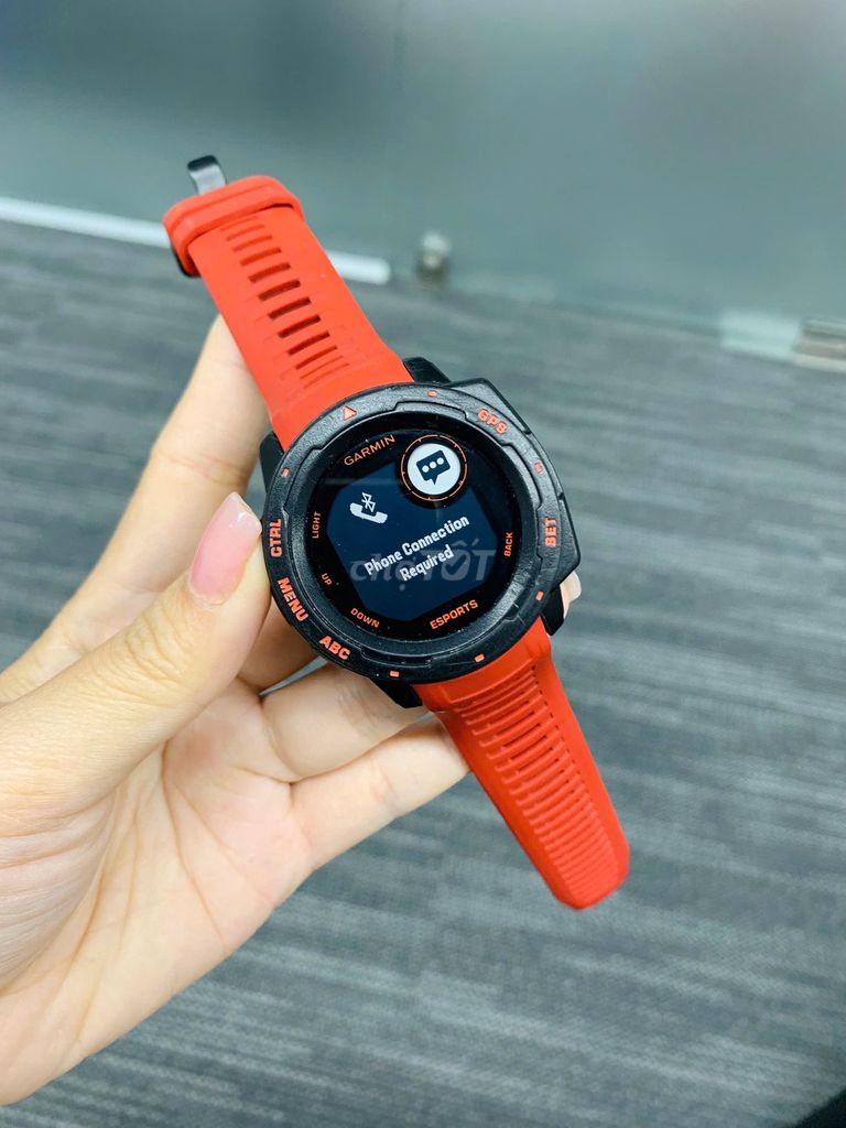Garmin Instinct Esports Đỏ - Ngoại hình đẹp. Mua bán Thiết bị đeo thông minh tại Quận 10 Tp Hồ Chí Minh được đăng bởi CỬA HÀNG FASTMOBILE CHUYÊN ĐỒNG HỒ GARMIN hình 1