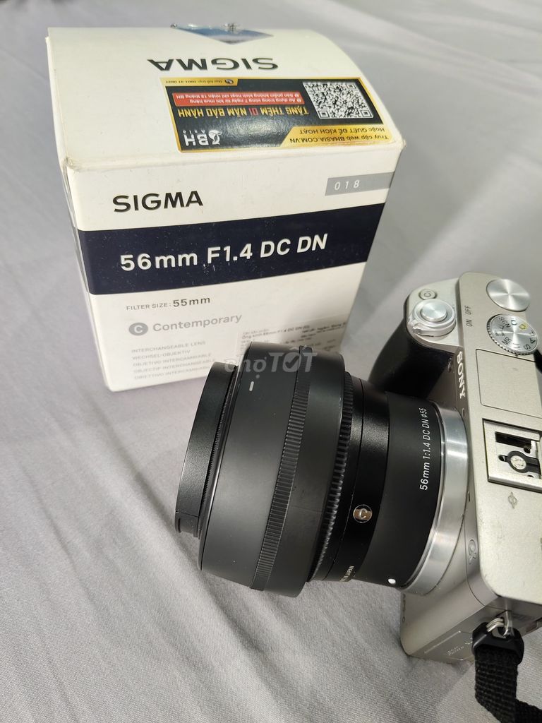 Ống kính Sigma 56mm F1.4 DC DN sony. Mua bán Máy ảnh, Máy quay tại Quận Liên Chiểu Đà Nẵng được đăng bởi Thịnh Vinh hình 1