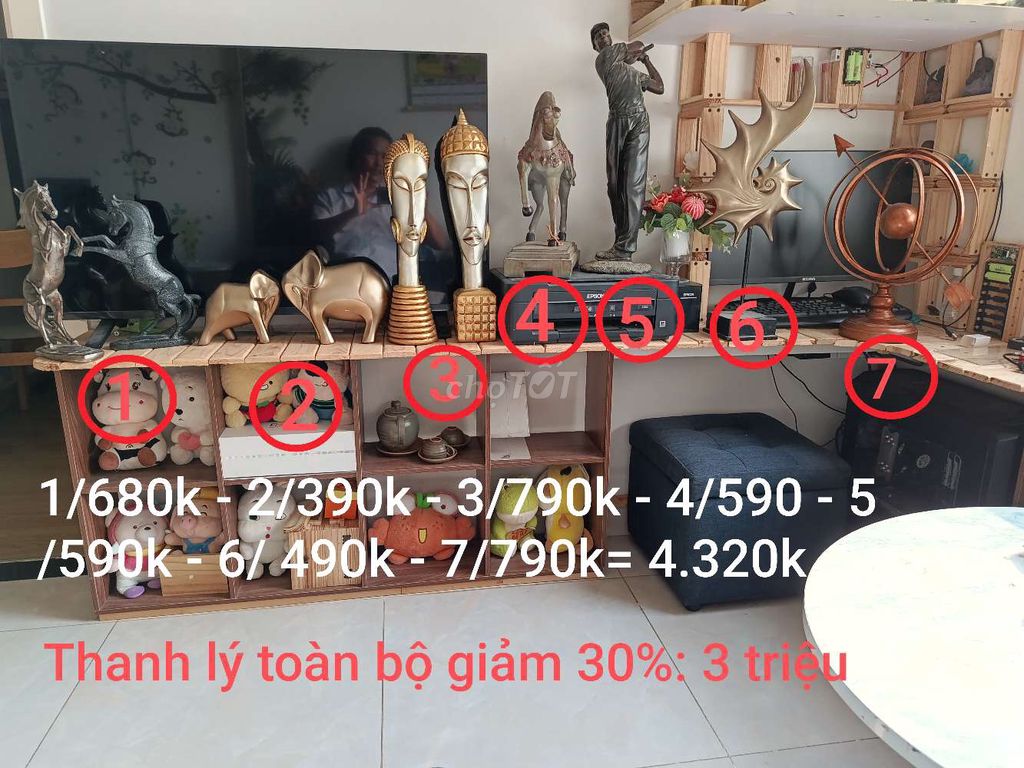 Đồ trang trí đá nhân tạo composite lớn. Mua bán Cây cảnh, đồ trang trí tại Thành phố Thuận An Bình Dương được đăng bởi Tuan_KTS Group MT hình 1