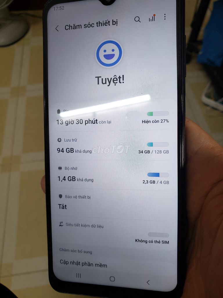 Samsung Galaxy A12 128GB Đen. Mua bán Điện thoại tại Quận 10 Tp Hồ Chí Minh được đăng bởi Mừng nguyễn hình 1