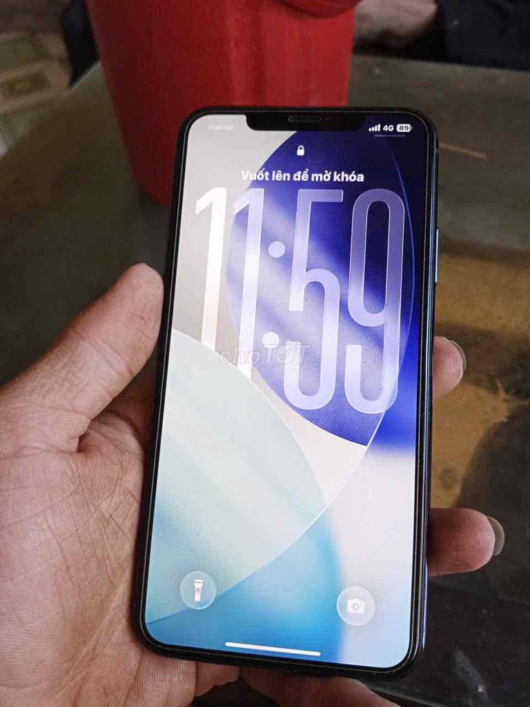 iPhone 11 Pro Max 64GB Xanh Dương Quốc Tế. Mua bán Điện thoại tại Huyện Hoài Ân Bình Định được đăng bởi Khoi Khoi hình 1