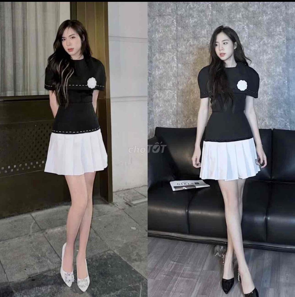 Váy đầm công sở Nữ Vải mềm mại (pass đồ). Mua bán Quần áo tại Quận Bình Tân Tp Hồ Chí Minh được đăng bởi Minh Thi hình 1