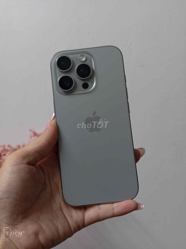 iPhone 16 Pro Natural 256Gb Quốc Tế Khe Sim Pin97%. Mua bán Điện thoại tại Quận 5 Tp Hồ Chí Minh được đăng bởi Ánh Nguyệt hình 1