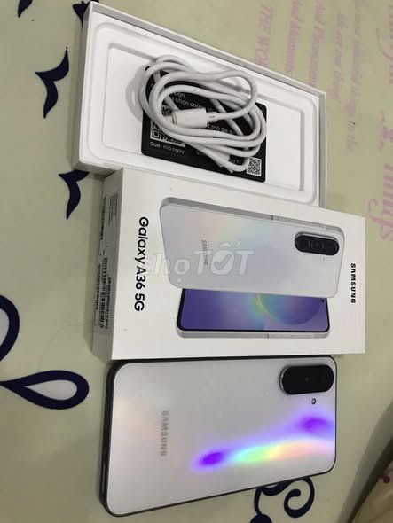 Samsung Galaxy A36 5G Trắng Đã thay màn hình. Mua bán Điện thoại tại Quận Gò Vấp Tp Hồ Chí Minh được đăng bởi Hội Đồ Điện Tử hình 1
