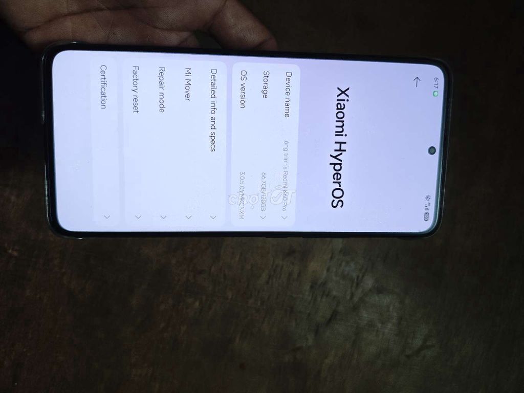 Xiaomi Redmi K60 Pro 8GB/256GB. Mua bán Điện thoại tại Quận Bình Tân Tp Hồ Chí Minh được đăng bởi dao trinh hình 1