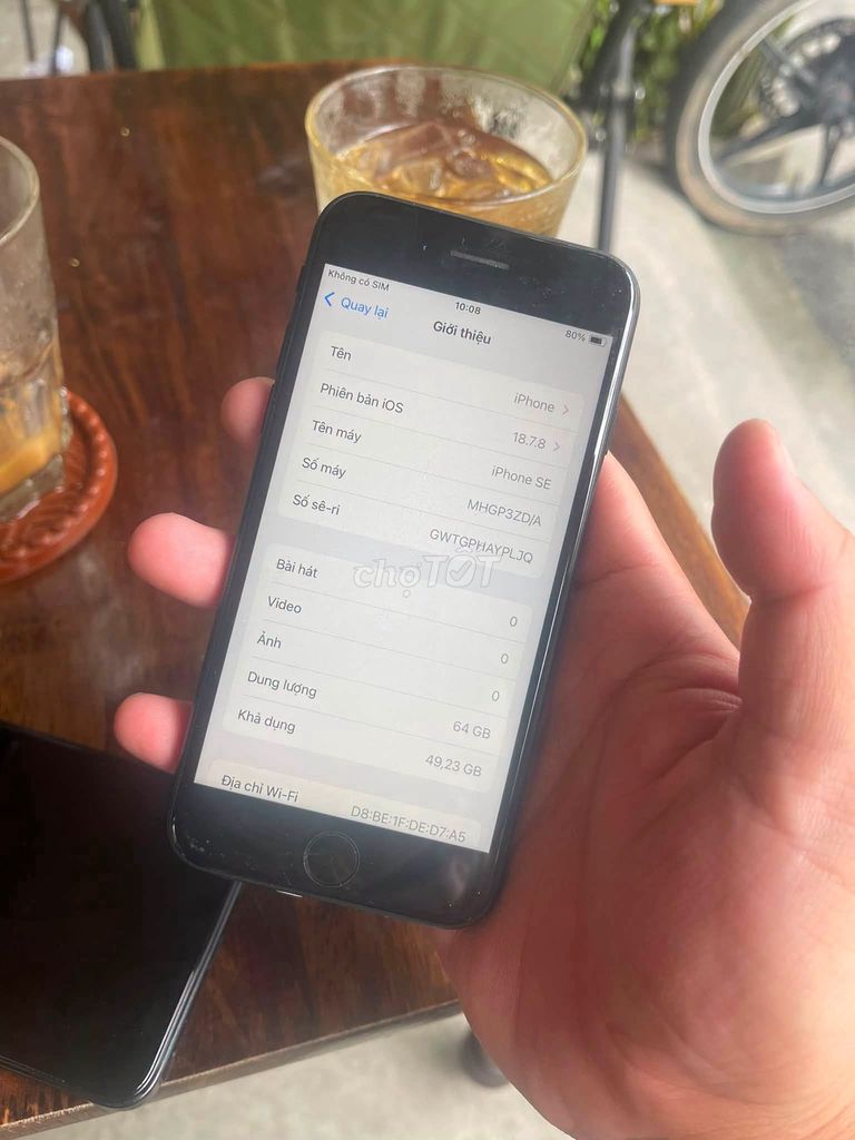Apple iPhone SE 2020 64GB Đen iOS 18. Mua bán Điện thoại tại Quận 10 Tp Hồ Chí Minh được đăng bởi Hội Đồ Điện Tử hình 1