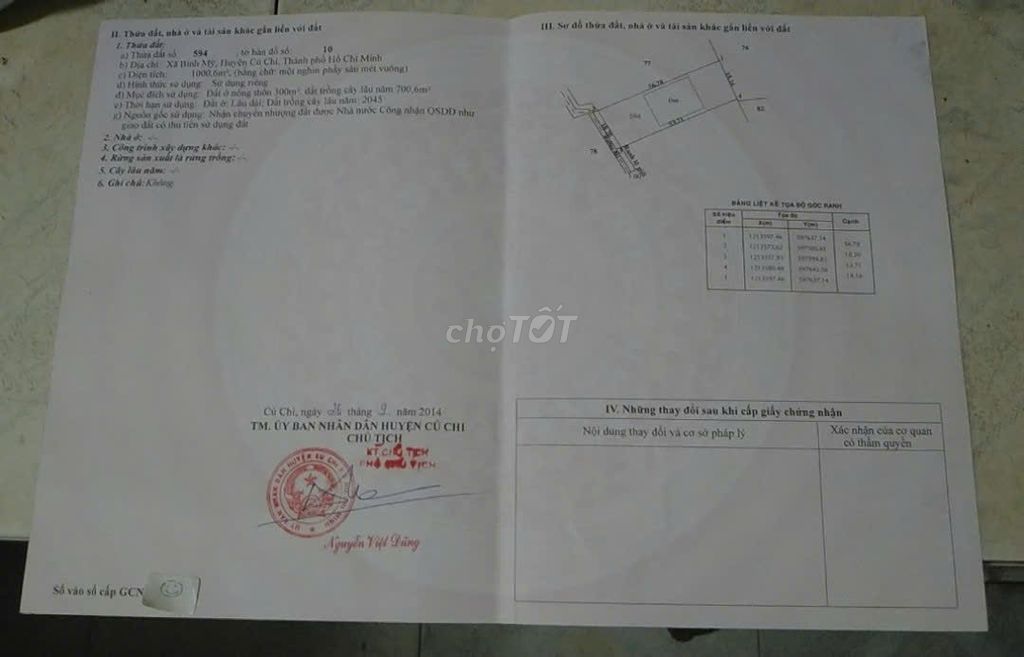 ĐẤT THỔ CỬ XÂY NHÀ 1000M2 ẤP 1 XÃ BÌNH MỸ CỦ CHI Khu dân cư