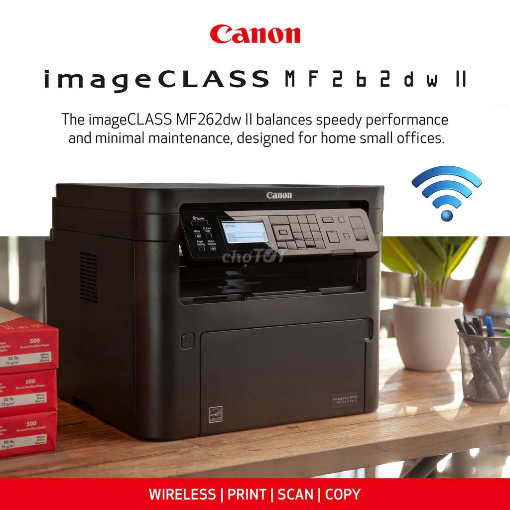 Máy in laser đa năng Canon MF262dw Đảo mặt USBWIFI