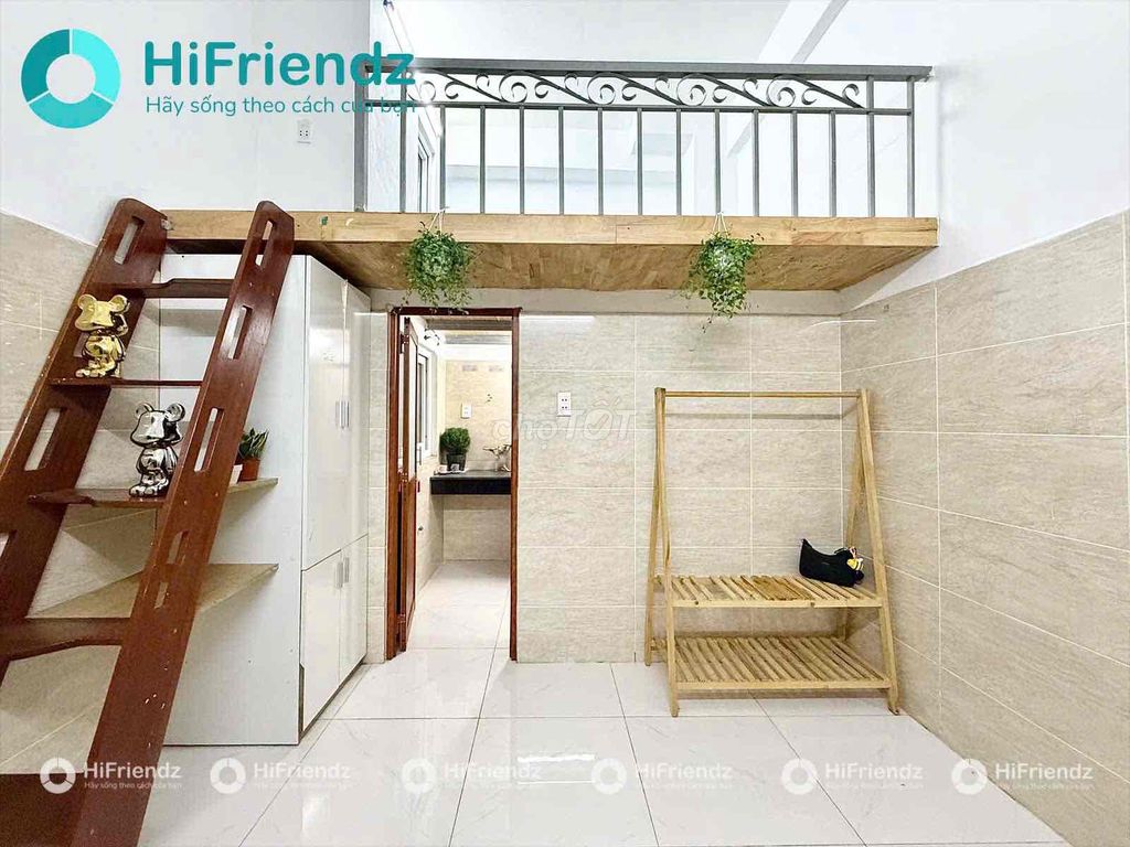 🔥 PHÒNG GÁC CỬA SỔ TRỜI FULL NỘI THẤT PHÙ HỢP SINH VIÊN NGƯỜI ĐI LÀM