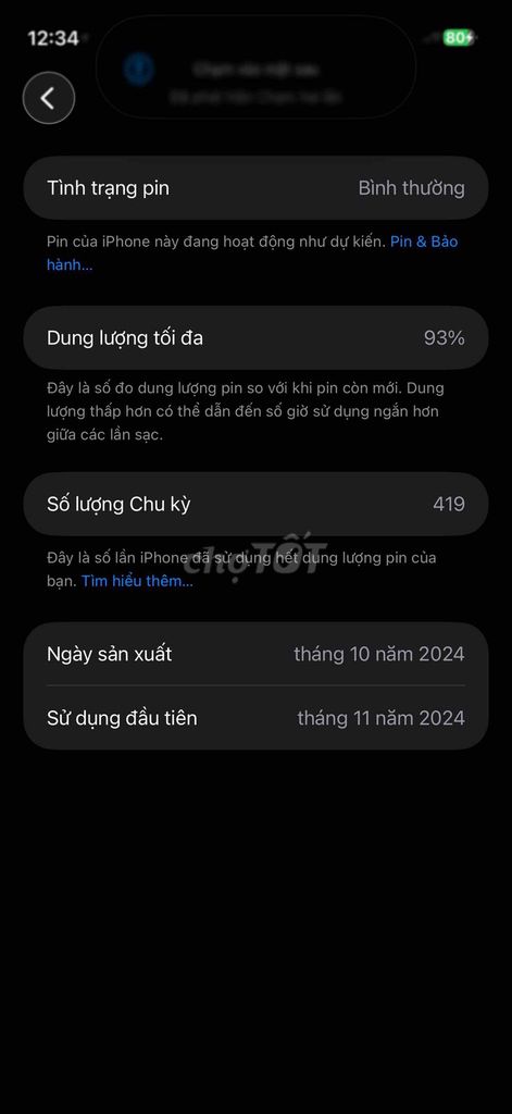 Apple iPhone 16 Pro Max 256GB Vàng. Mua bán Điện thoại tại Thị xã Bến Cát Bình Dương được đăng bởi Tuấn Hồ  hình 1