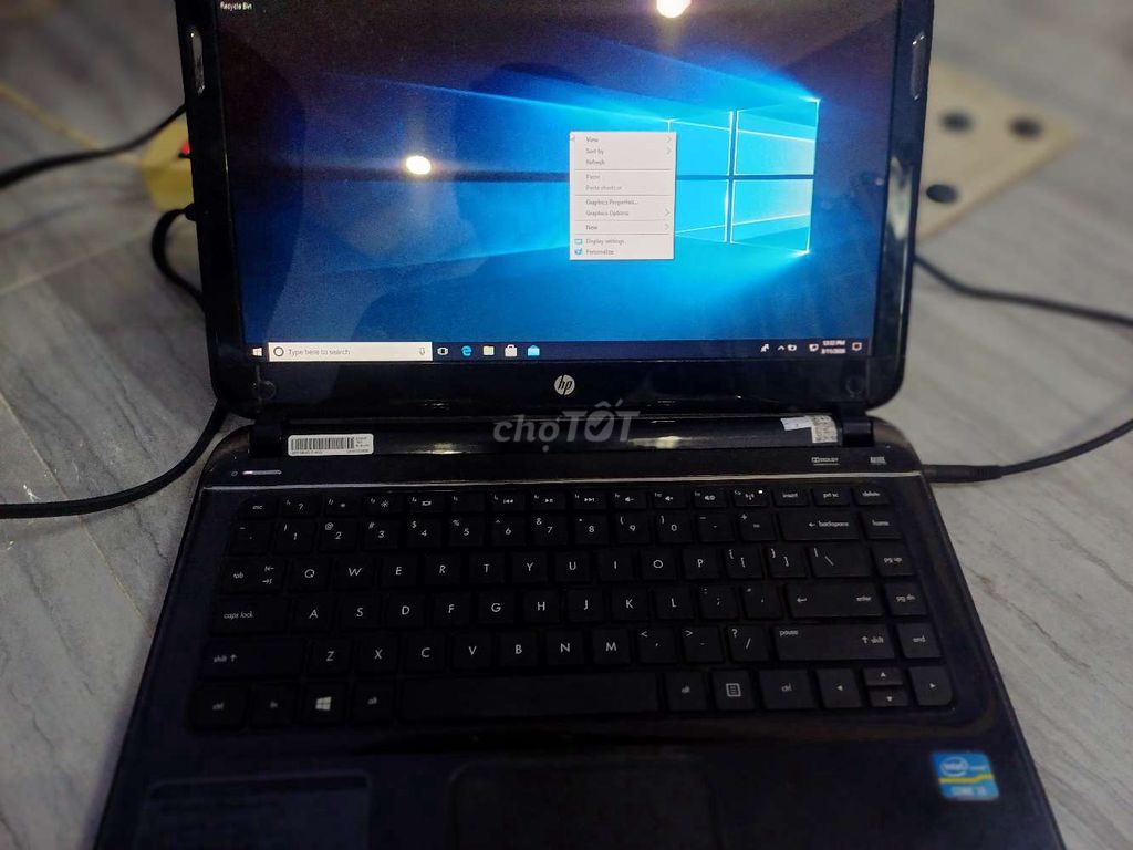 HP Máy tính xách tay Đen. Mua bán Laptop tại Huyện Nhà Bè Tp Hồ Chí Minh được đăng bởi sang hình 1