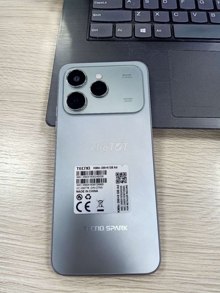 Tecno Spark 40 256GB Xám. Mua bán Điện thoại tại Quận Tân Bình Tp Hồ Chí Minh được đăng bởi Huỳnh Việt Cường hình 1