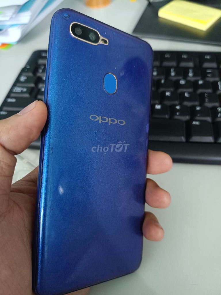 Oppo A5s 32GB Xanh Đã sử dụng. Mua bán Điện thoại tại Thị xã Tân Uyên Bình Dương được đăng bởi Nguyễn Tấn Vũ hình 1