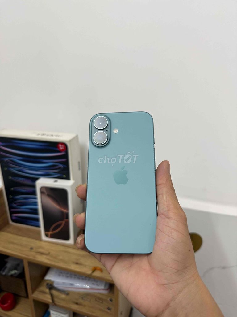 Apple iPhone 16 128GB Xanh VN/A. Mua bán Điện thoại tại Thành phố Dĩ An Bình Dương được đăng bởi Hoàng Long Apple hình 1