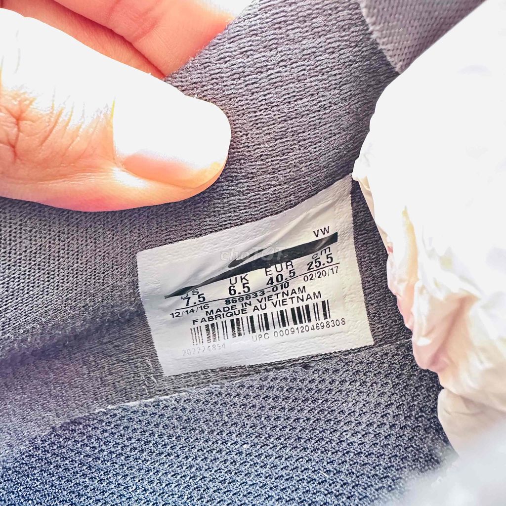 [CHÍNH HÃNG] Nike Ful Ride, mua mới 4tr8, xỏ 5 lần. Mua bán Giày dép tại Quận 1 Tp Hồ Chí Minh được đăng bởi chú CÔNG AN bán giày CHÍNH HÃNG hình 5