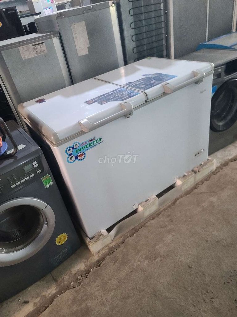 Tủ đông Aqua inverter 365L trưng bày chưa sd. Mua bán Tủ lạnh tại Quận 12 Tp Hồ Chí Minh được đăng bởi Thanh Hải hình 1