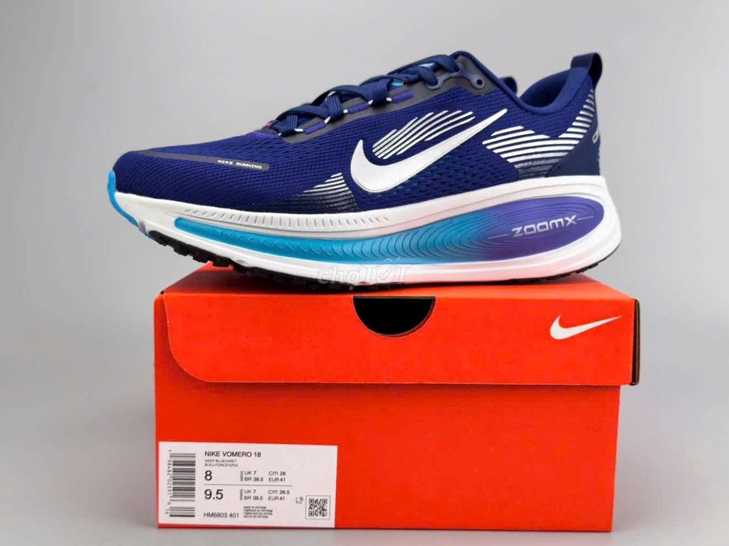 Giày Nike Vomero 18 màu xanh.. Mua bán Giày dép tại Quận Gò Vấp Tp Hồ Chí Minh được đăng bởi Anh Ba  Hàng hiệu tuyển Chuyên bán Online uy tín hình 1
