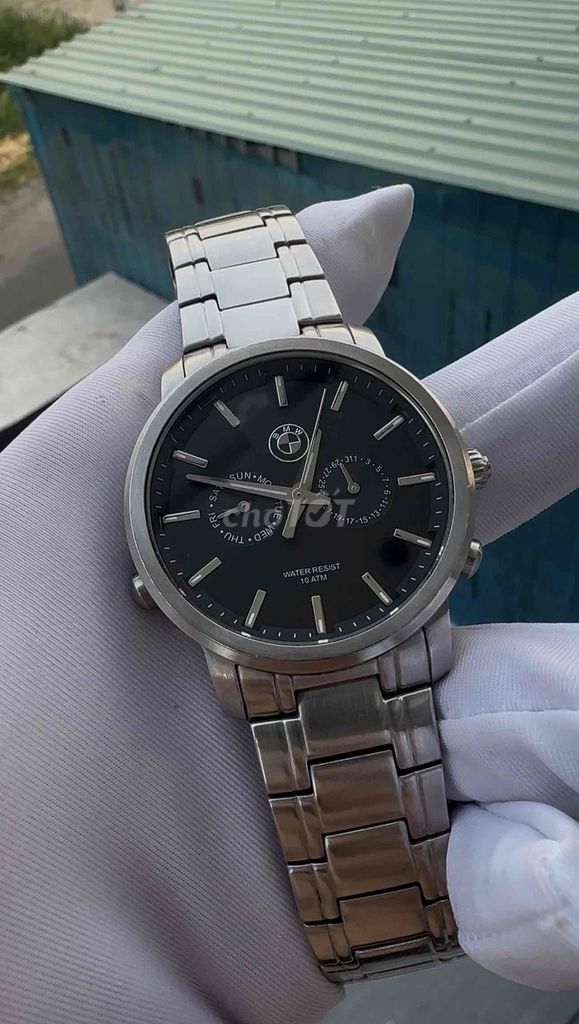 Đồng hồ BMW 43mm Thép Bạc Swiss Movement. Mua bán Đồng hồ tại Thị xã Tân Uyên Bình Dương được đăng bởi nguyen duc hình 1