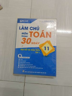 Sách Làm Chủ Môn Toán Đại Số Giải Tích Lớp 11Tập 1. Mua bán Sách tại Thành phố Huế Thừa Thiên Huế được đăng bởi Nguyễn Đạt