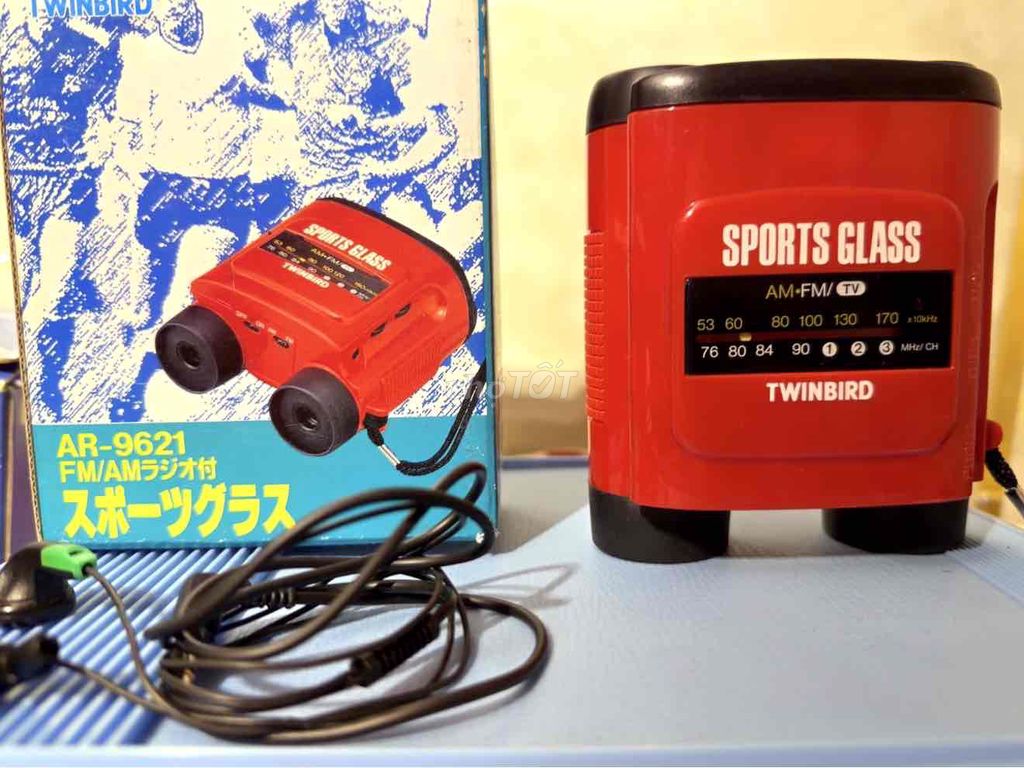 Đài radio Twinbird AR-9621 Đỏ. Mua bán Tivi, Âm thanh tại Thành phố Châu Đốc An Giang được đăng bởi bính đông tuyền hình 1