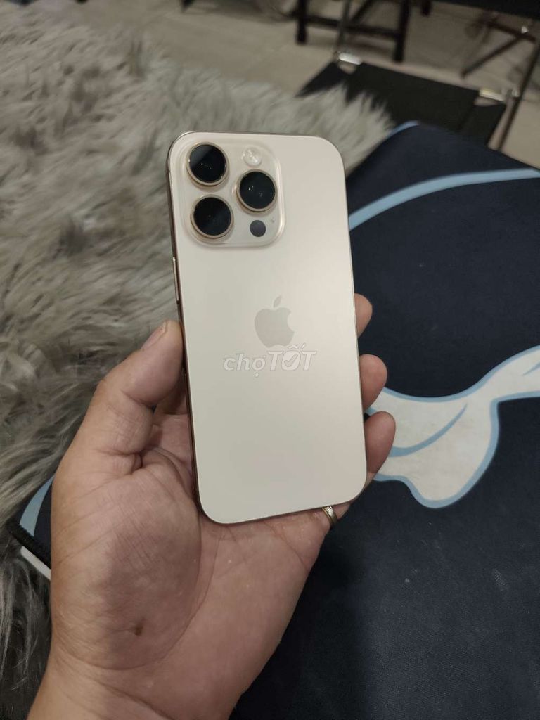 Apple iPhone 16 Pro 128GB Sa mạc 91%. Mua bán Điện thoại tại Quận Bình Thạnh Tp Hồ Chí Minh được đăng bởi Hoàng Giang hình 1