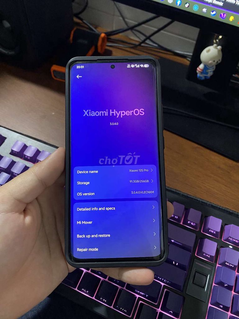 Xiaomi 12S Pro 256GB Đen. Mua bán Điện thoại tại Huyện Gò Dầu Tây Ninh được đăng bởi Black Myth Wukong hình 1