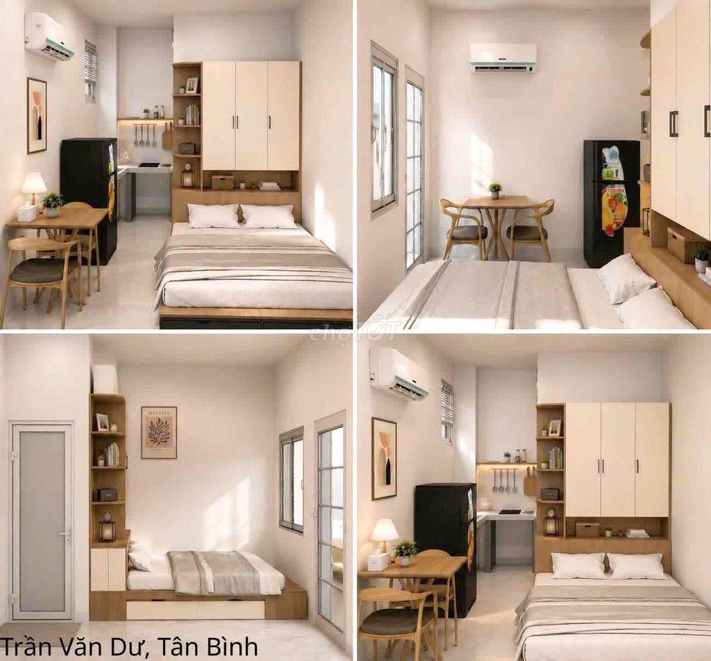CĂN HỘ 1PN NGAY NHÀ GA T3 TÂN BÌNH