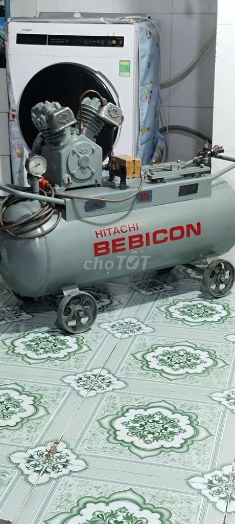 Máy nén khí Hitachi Bebicon 60 lít. Mua bán Đồ chuyên dụng, Giống nuôi trồng tại Quận Bình Tân Tp Hồ Chí Minh được đăng bởi chợ trời  hình 1