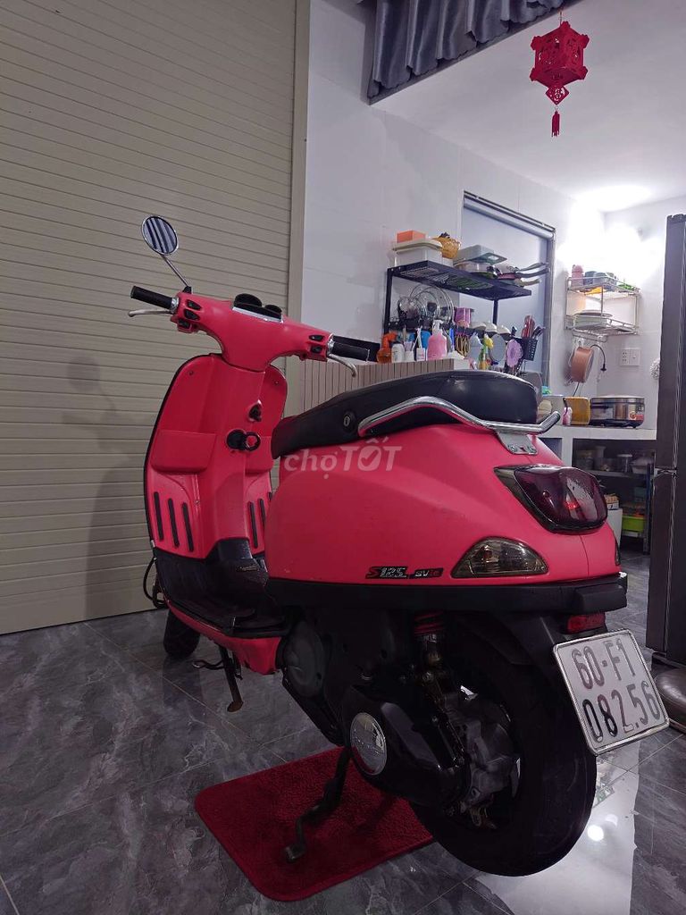 Piaggio Vespa S 125 3vie, розовый, номер Донгнай