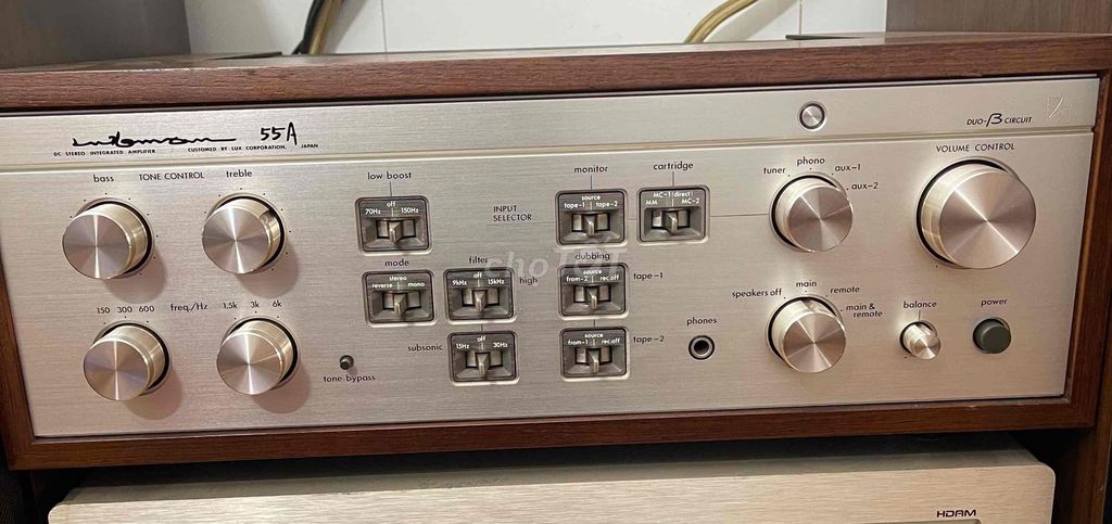 Amply Luxman 55A Vỏ gỗ Nâu. Mua bán Tivi, Âm thanh tại Quận 6 Tp Hồ Chí Minh được đăng bởi Tuan hình 1