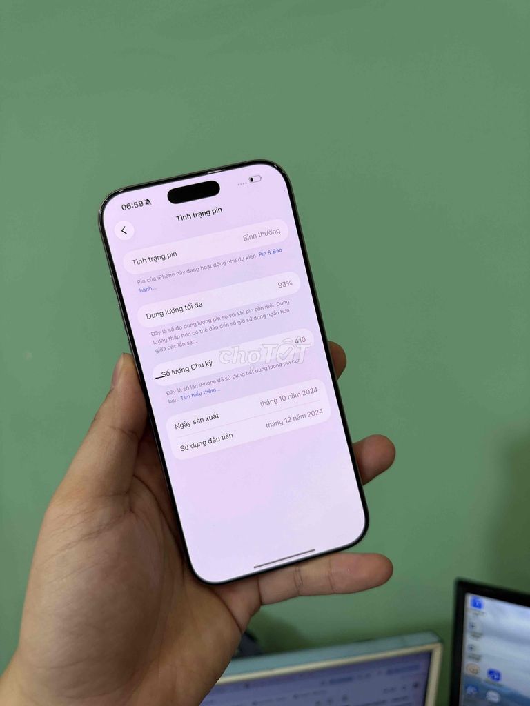 Apple iPhone 16 Pro Max 256GB Titan nguyên zin. Mua bán Điện thoại tại Quận Thanh Xuân Hà Nội được đăng bởi PN Mobile hình 1