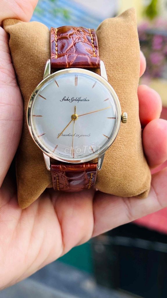 Đồng hồ Seiko Goldfeather Bọc vàng 14K GF. Mua bán Đồng hồ tại Quận Tân Phú Tp Hồ Chí Minh được đăng bởi Huỳnh Ngọc Tươi hình 1