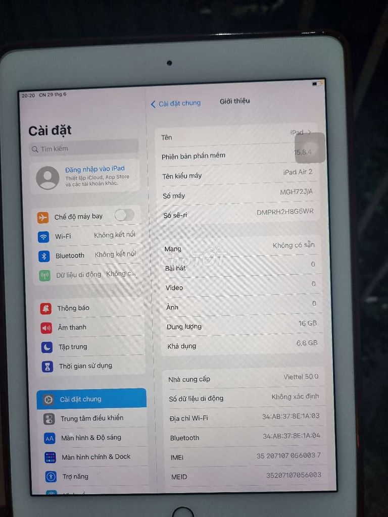 Ipad Air 2 16G