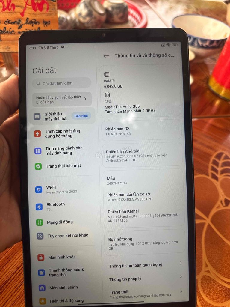 Xiaomi Redmi Pad SE 8.7 inch 6+2GB/128GB. Mua bán Máy tính bảng tại Quận Bình Tân Tp Hồ Chí Minh được đăng bởi Gà Cái Bang hình 1