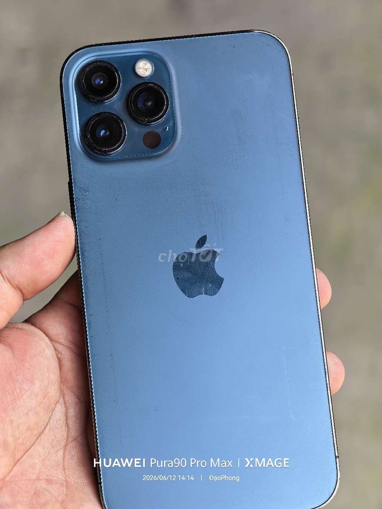 Apple iPhone 12 Pro Max 256GBQuốc tế lỗi Face ID. Mua bán Điện thoại tại Huyện Củ Chi Tp Hồ Chí Minh được đăng bởi Đạo Phong hình 1