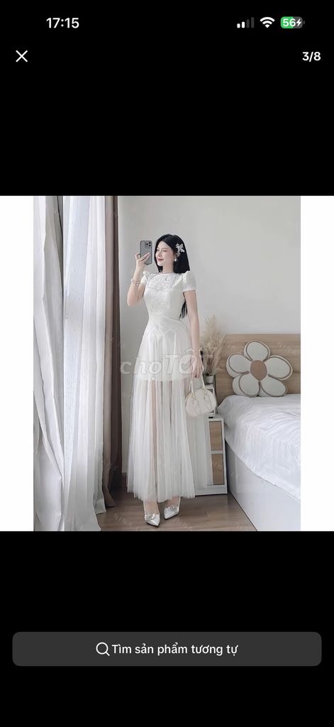 Đầm dự tiệc nữ Ren Voan. Mua bán Quần áo tại Quận Hải An Hải Phòng được đăng bởi Anh Thư hình 1