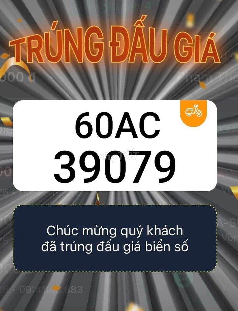 Em Có Sẵn 5 Biển Số Đấu Giá. Mua bán Xe máy tại Quận 12 Tp Hồ Chí Minh được đăng bởi Hậu Dương hình 4