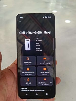 ROG Phone 6 256GB Quốc Tế. Mua bán Điện thoại tại Thành phố Thủ Đức Tp Hồ Chí Minh được đăng bởi Tông