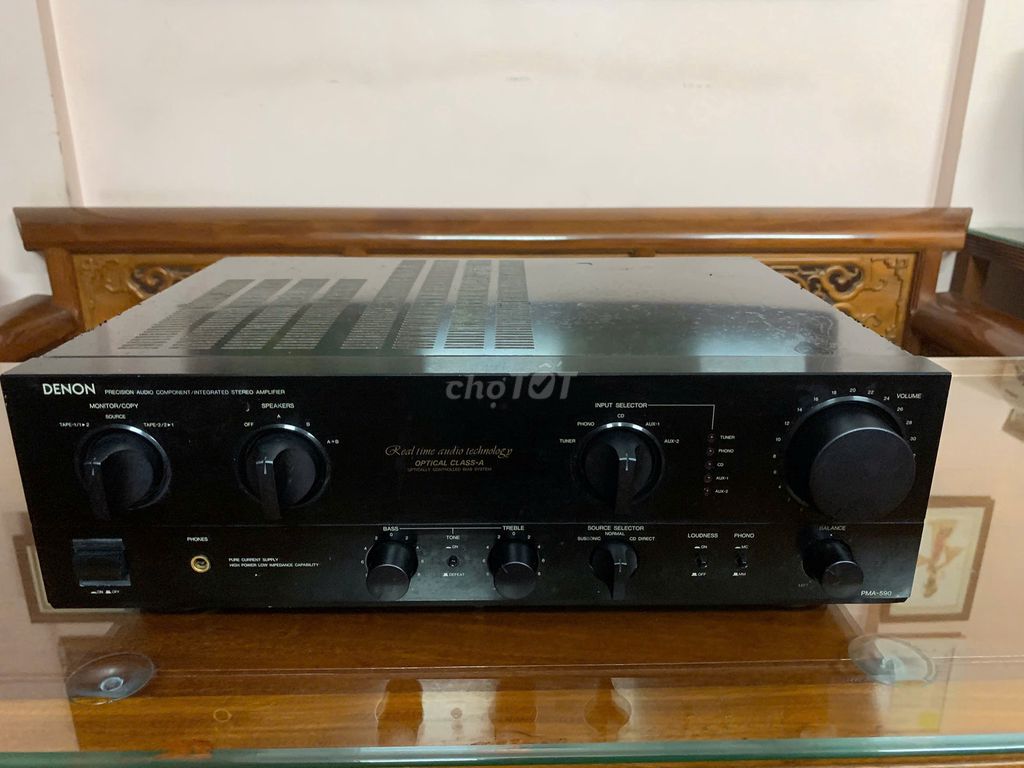 Âm ly Denon 590 Đen 200W Nhật Bản. Mua bán Tivi, Âm thanh tại Huyện Thuỷ Nguyên Hải Phòng được đăng bởi Tên chưa cung cấp hình 1