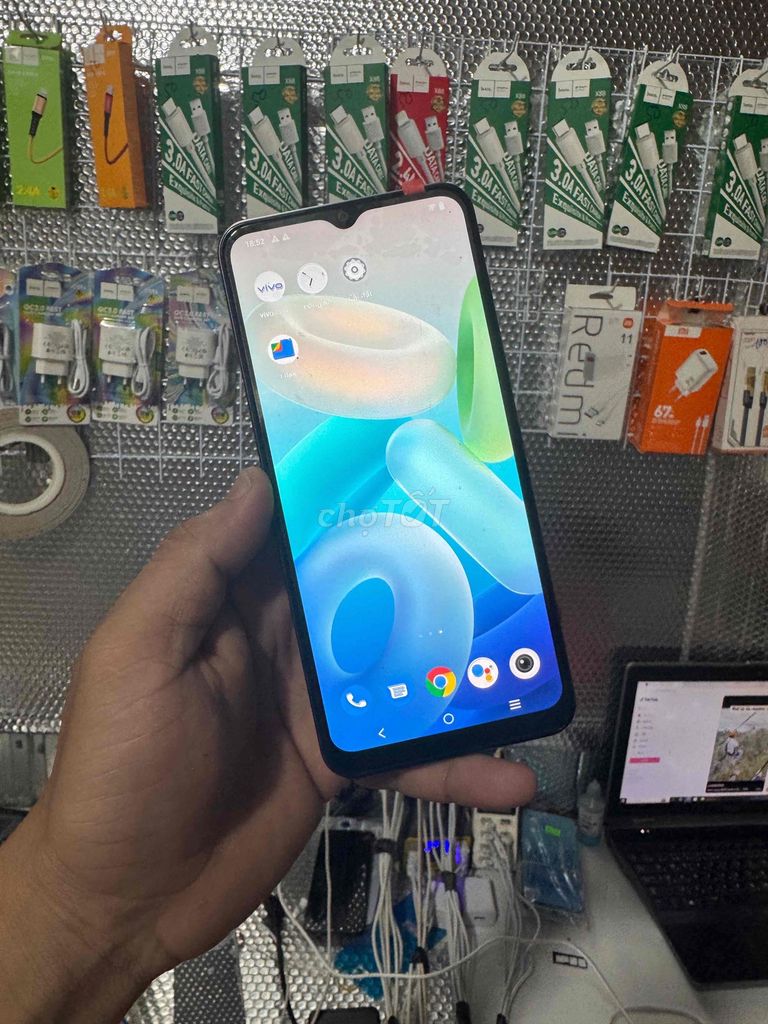 Vivo Y02s 32GB Đen Bóng - Giá Tốt. Mua bán Điện thoại tại Huyện Thới Bình Cà Mau được đăng bởi hoang phi hình 1