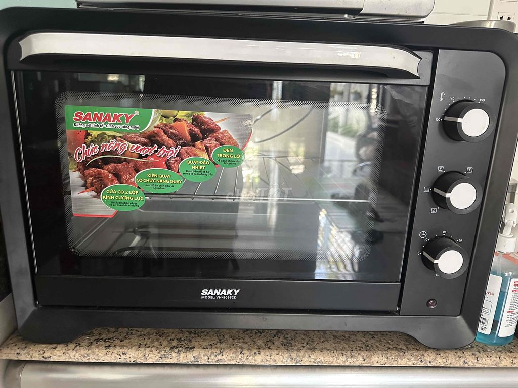 Lò nướng Sanaky VH-809S2D Đen. Mua bán Bếp, lò, đồ điện nhà bếp tại Quận Ngũ Hành Sơn Đà Nẵng được đăng bởi Huyền Trang hình 1