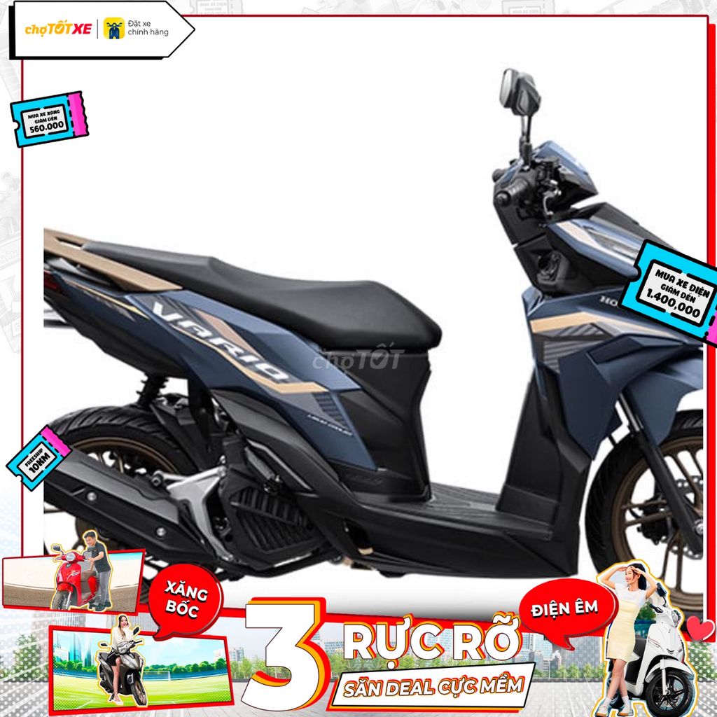 HONDA VARIO 125 MẪU MỚI 2024 XE CHÍNH HÃNG