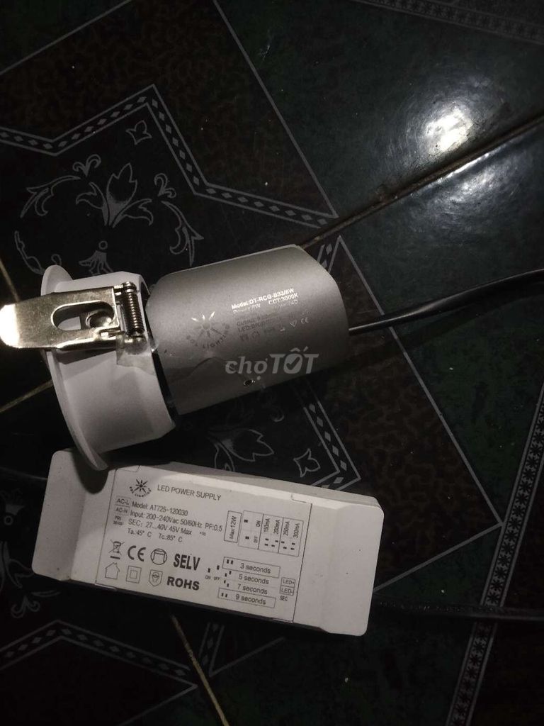 Đèn LED âm trần 9W Trắng. Mua bán Tivi, Âm thanh tại Huyện Hóc Môn Tp Hồ Chí Minh được đăng bởi Bình  hình 1