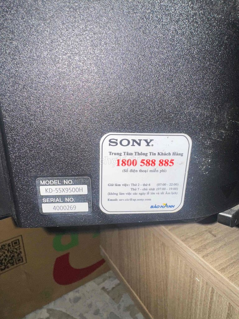 Sony KD-55X9500H 55” 4K HDR. Mua bán Tivi, Âm thanh tại Quận 7 Tp Hồ Chí Minh được đăng bởi Đạt hình 1