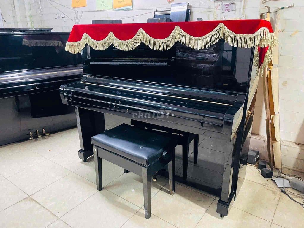 Piano cơ uprigh Kawai KU2 Japan zin 100%