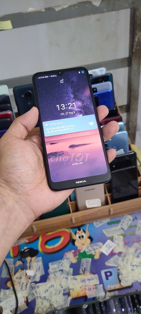 Nokia 3.2, ram 3gb, 2sim. Mua bán Điện thoại tại Quận Gò Vấp Tp Hồ Chí Minh được đăng bởi A LONG   nhận thanh toán THẺ TÍN DỤNG hình 1