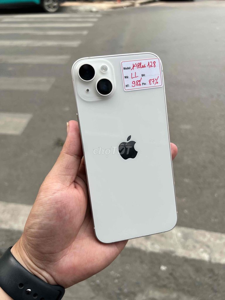 Apple iPhone 14 Plus 128GB Trắng 99%. Mua bán Điện thoại tại Quận Đống Đa Hà Nội được đăng bởi iClean Shop Văn hình 1