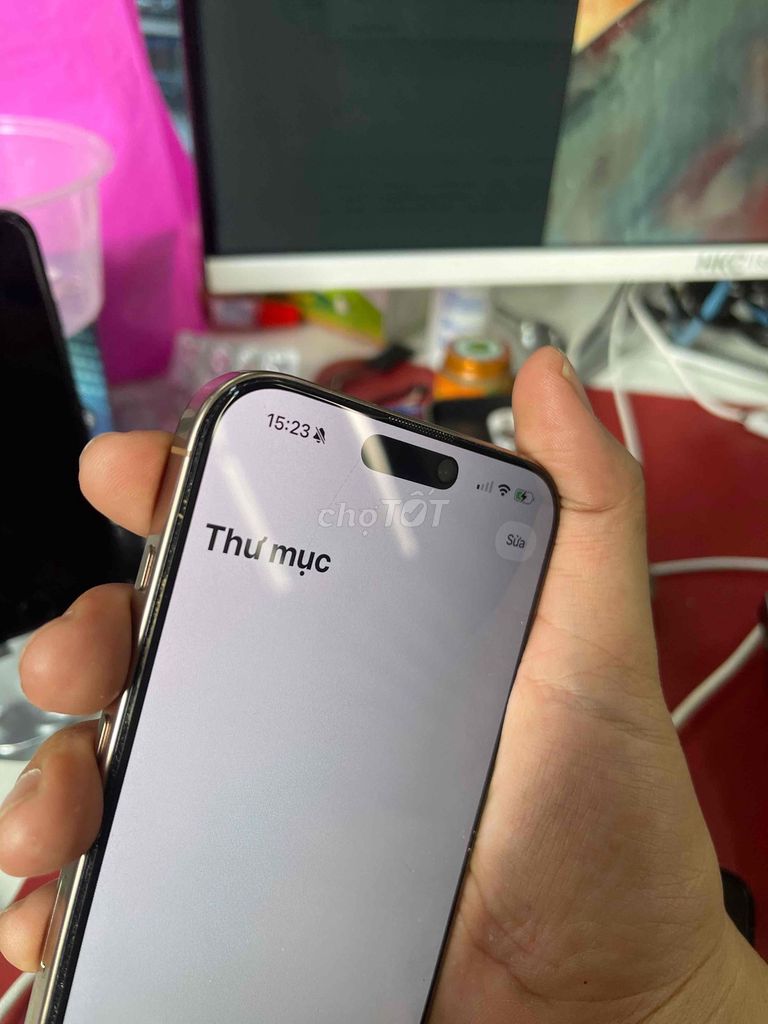 iPhone 16 Pro Max 256GB Vàng VN/A. Mua bán Điện thoại tại Huyện Dương Minh Châu Tây Ninh được đăng bởi Long Nguyễn hình 1