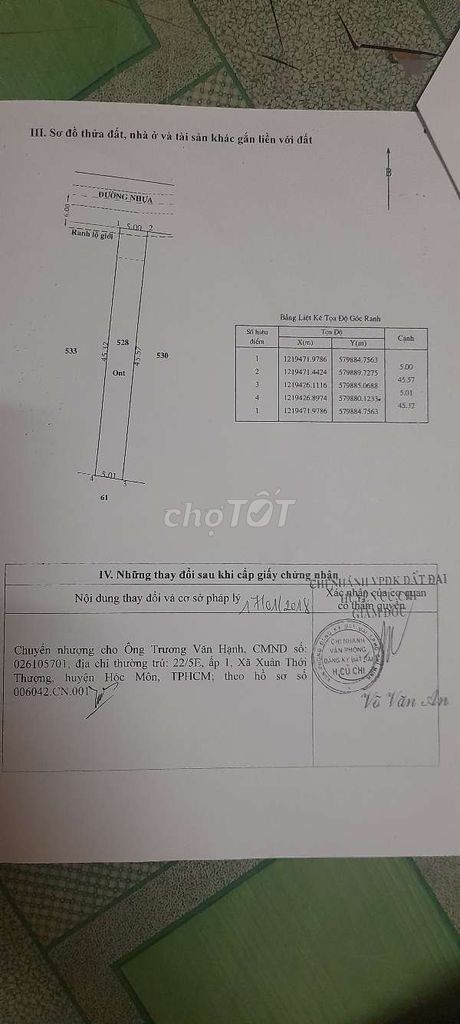 Đất thổ cư đẹp